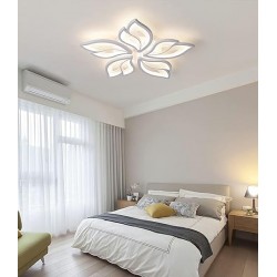 Lustra LED cu telecomanda wifi 2.4G alb variabil 120 w 3000 lm