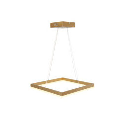 Lustra LED cu telecomanda wifi 2.4G 45 cm aurie alb variabil 3000 lm