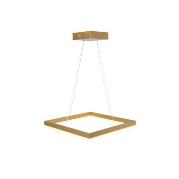 Lustra LED cu telecomanda wifi 2.4G 45 cm aurie alb variabil 3000 lm