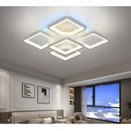 Lustra LED RGB cu telecomanda wifi 2.4G 3000 lm alb variabil