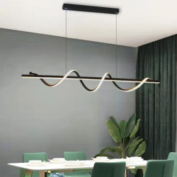 Lustra LED dining 54 wati telecomanda alb variabil 3000 lm
