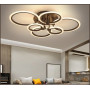 Lustra LED maro cu telecomanda wi-fi 2.4G 8000 lm