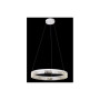 Lustra LED cu telecomanda wifi 2.4G transparent bubbles 44 wati 2000 lm