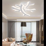 Lustra LED cu telecomanda wifi 2.4G alb variabil si intensitate reglabila 120 w 6000 lm