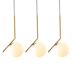 Lustra cu 3 globuri 20cm dulii E14 maxim 40w