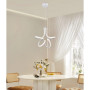 Lustra LED 30W alba lumina alb cald neutru sau rece