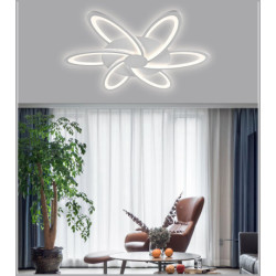Lustra LED cu telecomanda wifi 2.4G 6000 lm 144 wati