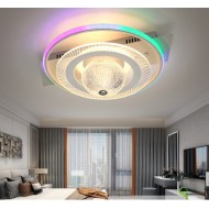 Lustra LED Digital Smart cu telecomanda wifi 2.4G alb variabil 3000 lm