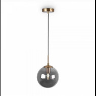 Lustra pe cablu cu glob sticla dulie bec E27