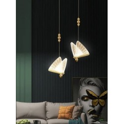 Lustra LED doi fluturi alb variabil 960 lm