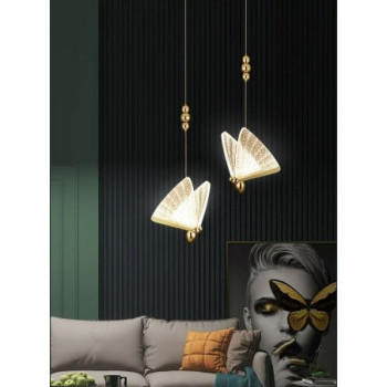 Lustra LED fluture alb variabil 480 lm