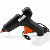 Pistol de lipit cu bare de silicon 11mm, cadou 4 buc, 60W incalzire rapida