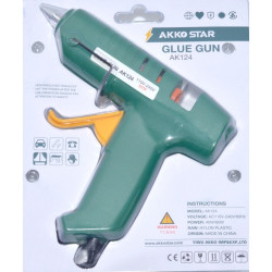 Pistol de lipit AKKO cu bare de silicon 11mm, cadou 4 buc, 60W