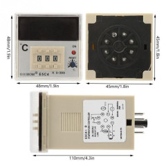 Controler Temperatura E5C4 digital 200-220V K 0-399°C