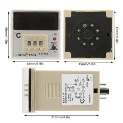 Controler Temperatura E5C4 digital 200-220V K 0-399°C