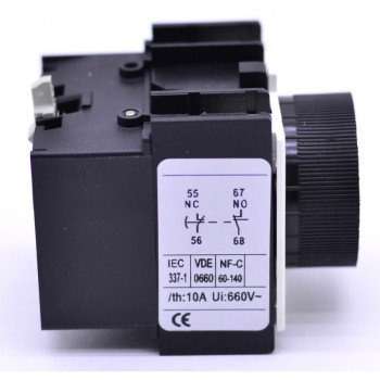 Timer contactor LA2 DT2 releu auxiliar 0.1-30 sec