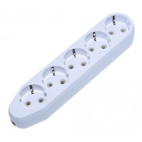 Cap de prelungitor cu 5 prize SUKO si inele ceramice