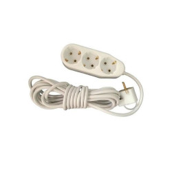 Prelungitor electric ceramic 5 m cu 3 prize conductor cupru