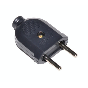 Stecher plat 10A negru