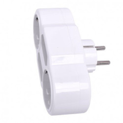 Cvadruplu stecher schuko 2 Euro + 2 schuko 16A 250V