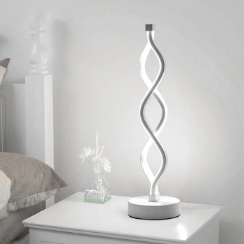 Veioza noptiera LED putere 24w 1560 lm alb natural 4000k 46 cm