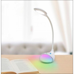 Veioza cu touch RGB si alb rece 2W, 300lm, Eglo Cabado