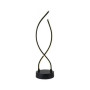 Veioza neagra LED 24W lumina neutra 4000K moderna 54cm