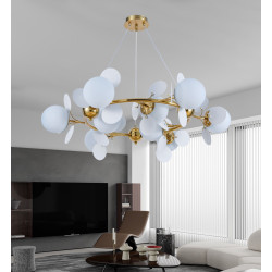Lustra clasica aurie 9xE27, Diametru 890 mm, calitate premium