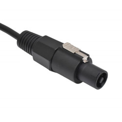 Cablu Audio Jack 6,3 tata MO - speakon Tata Prof - 6mm / 5m