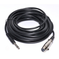 Cablu Audio Jack 6,3mm Tata-XLR Mama/10m