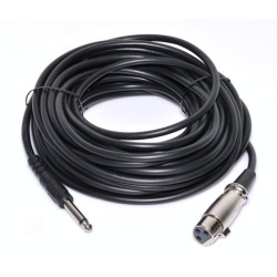 Cablu Audio Jack 6,3mm Tata-XLR Mama/10m