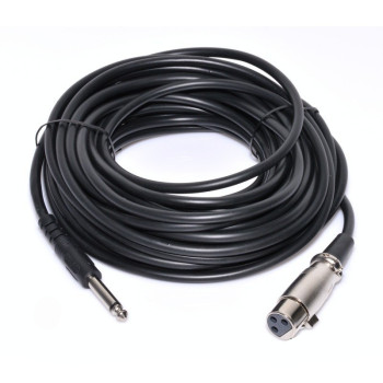 Cablu Audio Jack 6,3mm Tata-XLR Mama/10m