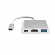 Adaptor USB-C la HDMI 4K cu USB 3.0 si PD 100W