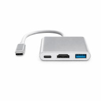 Adaptor USB-C la HDMI 4K cu USB 3.0 si PD 100W