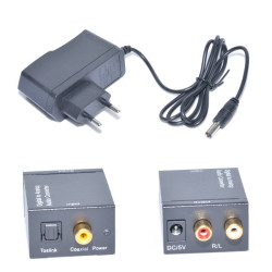 Convertor Audio Digital Analog Coaxial Toslink RCA