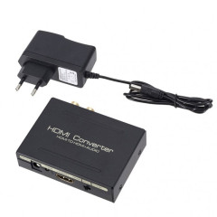 Convertor HDMI HDMI 4K cu extractor audio optic si RCA