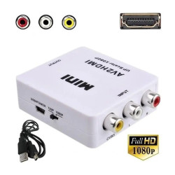 Convertor Mini AV2HDMI HDV-554 3RCA - HDMI 1080p