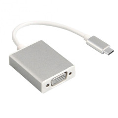 Adaptor USB 3.0 la VGA Tip C pentru laptop si proiector