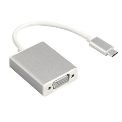 Adaptor USB 3.0 la VGA Tip C pentru laptop si proiector