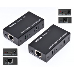 Extender HDMI 60m prin UTP FTP Cat5e Cat6 Full HD