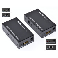 Extender HDMI 60m prin UTP FTP Cat5e Cat6 Full HD
