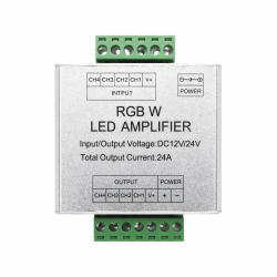 Amplificator banda led rgbw 12-24V pentru sisteme LED