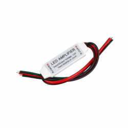 Amplificator banda led mini monocolor cu fire 5-24V
