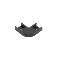 Conector profil led aplicat plastic alb sau negru