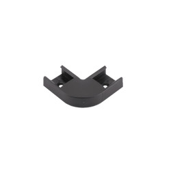 Conector profil led aplicat plastic alb sau negru