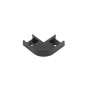 Conector profil led aplicat plastic alb sau negru