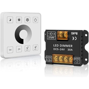 Variator tensiune cu telecomanda RF touch 30A 5V-24V