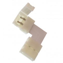 Conector 90 de grade pentru banda LED cu lățime de 8 mm