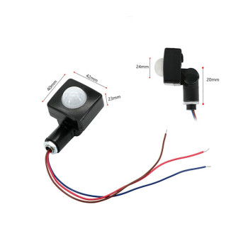 Senzor de miscare exterior IP54 AC 220V dimensiuni 42 x 40 x 20 mm