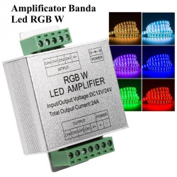 Amplificator banda led rgbw 12-24V pentru sisteme LED